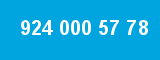 924 000 57 78